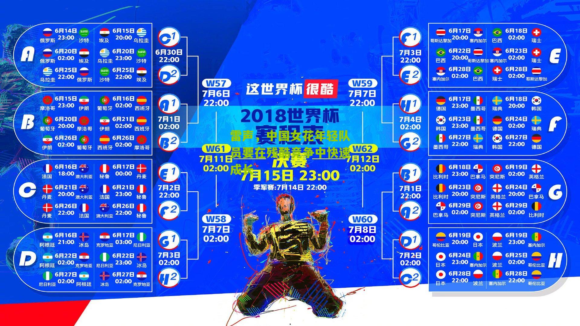 雷声，中国女花年轻队员要在残酷竞争中快速成长